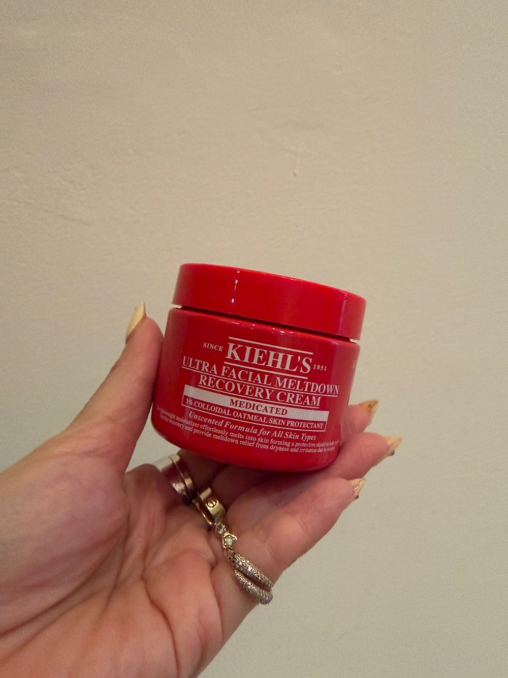 Kiehl’s Ultra Facial Meltdown Recovery Medicated Cream Colloidal Oatmeal 50ml *